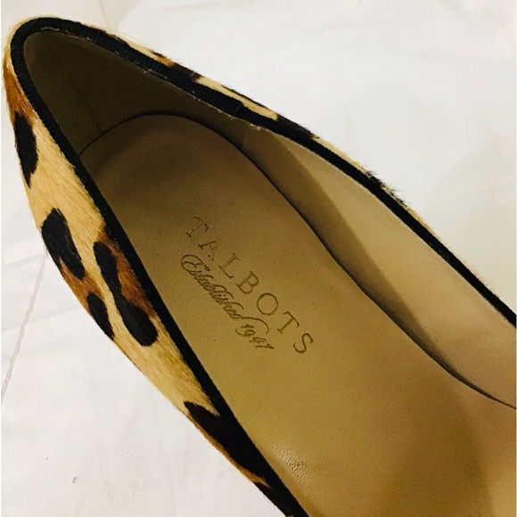 Talbots Pony Hair Platform Heels - Picture 5 of 12